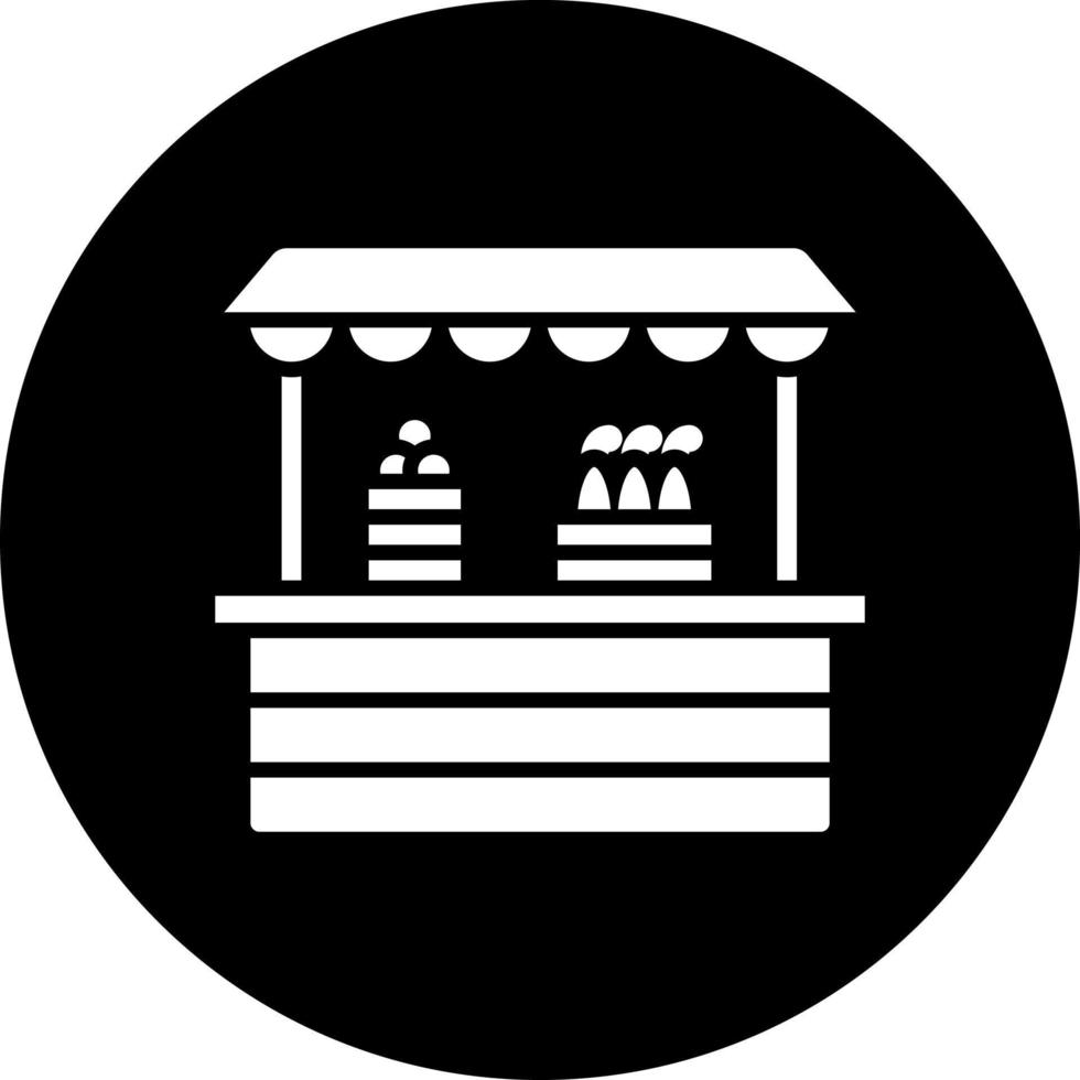 Farmer's Market Vector Icon Style