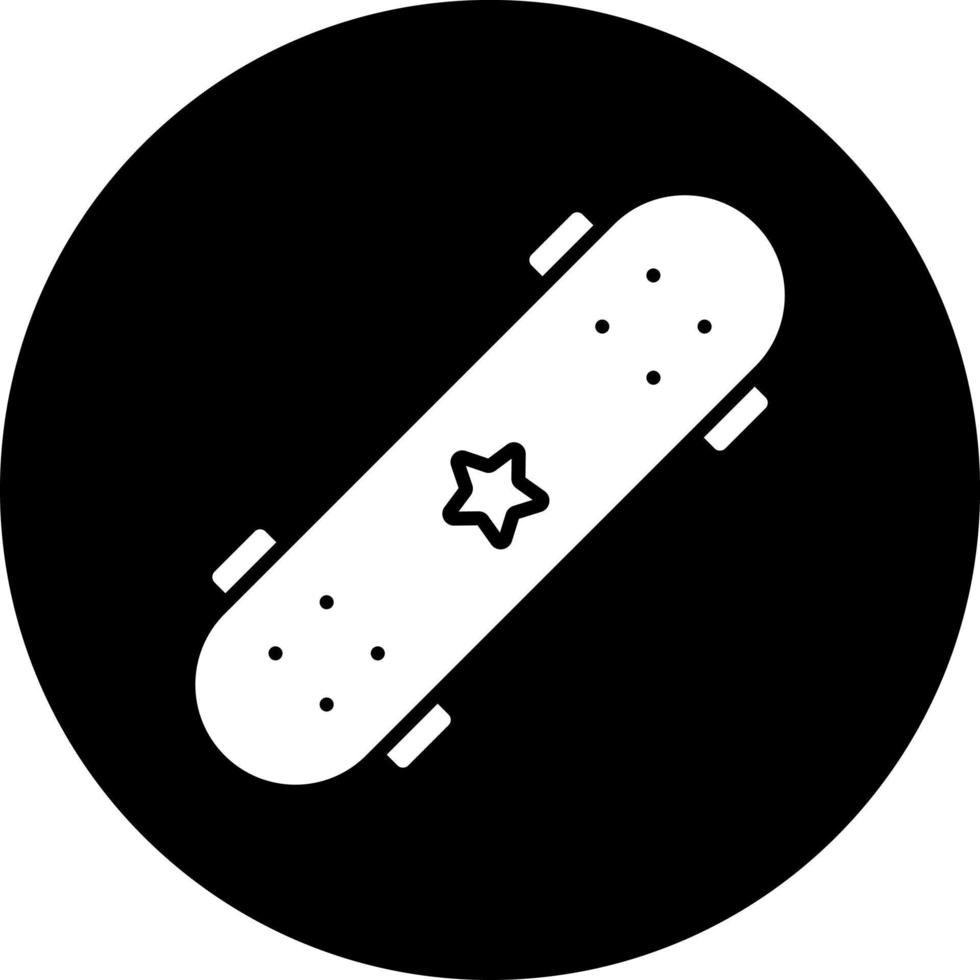 Skateboard Vector Icon Style