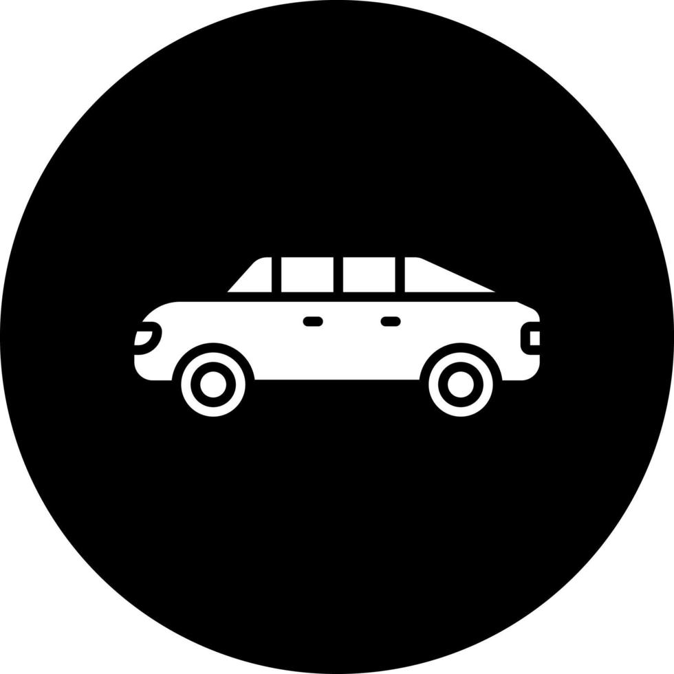Limousine Vector Icon Style