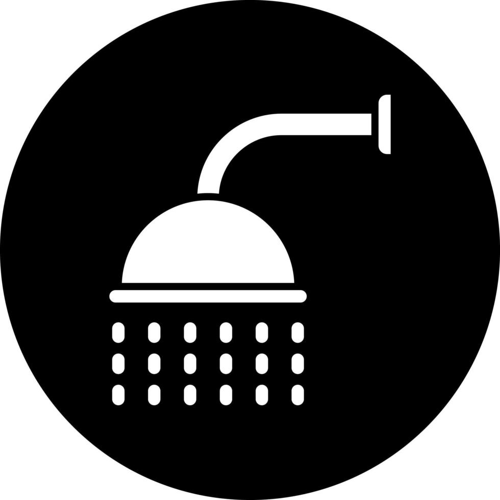 Shower Head Vector Icon Style