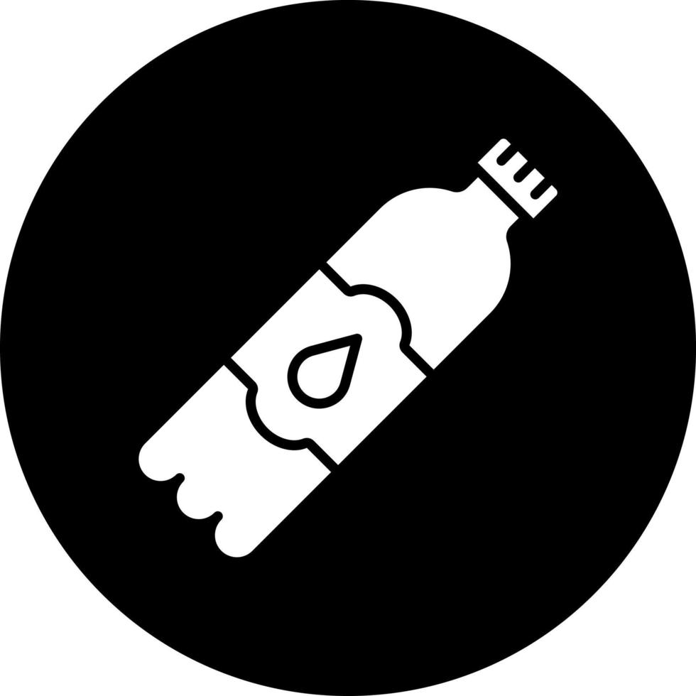 Water Bottle Vector Icon Style