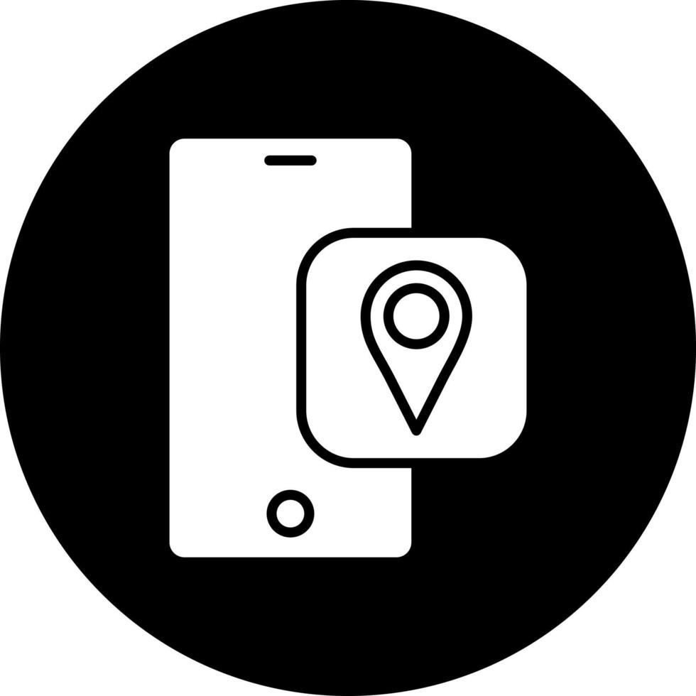 Navigation App Vector Icon Style