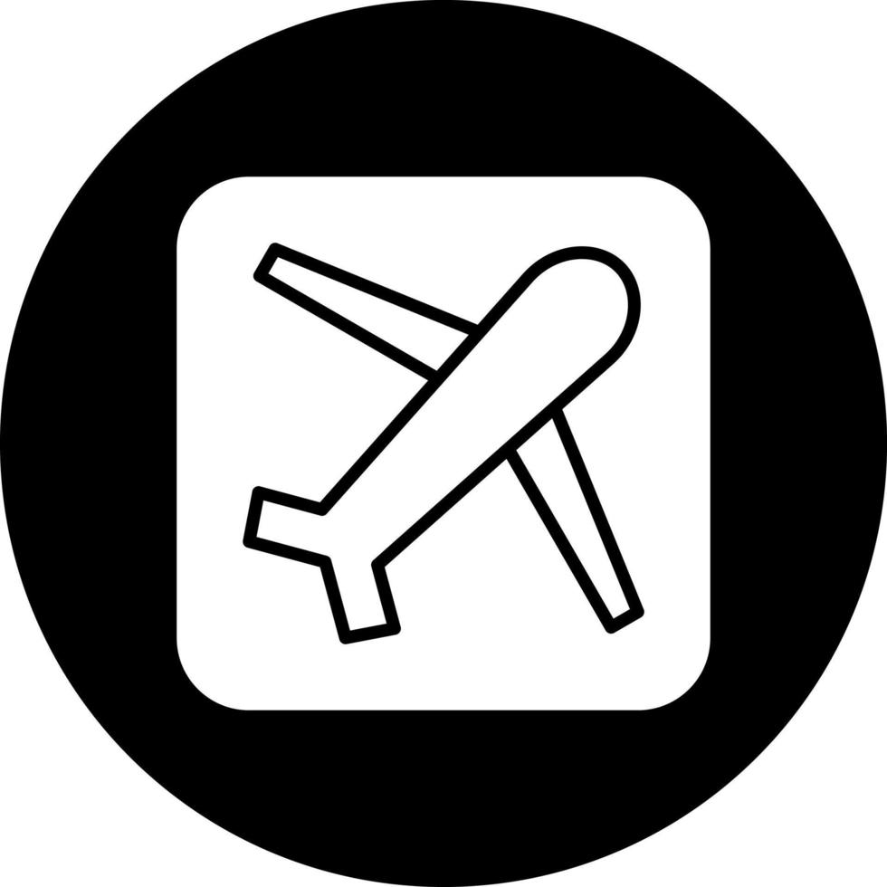 aeropuerto vector icono estilo