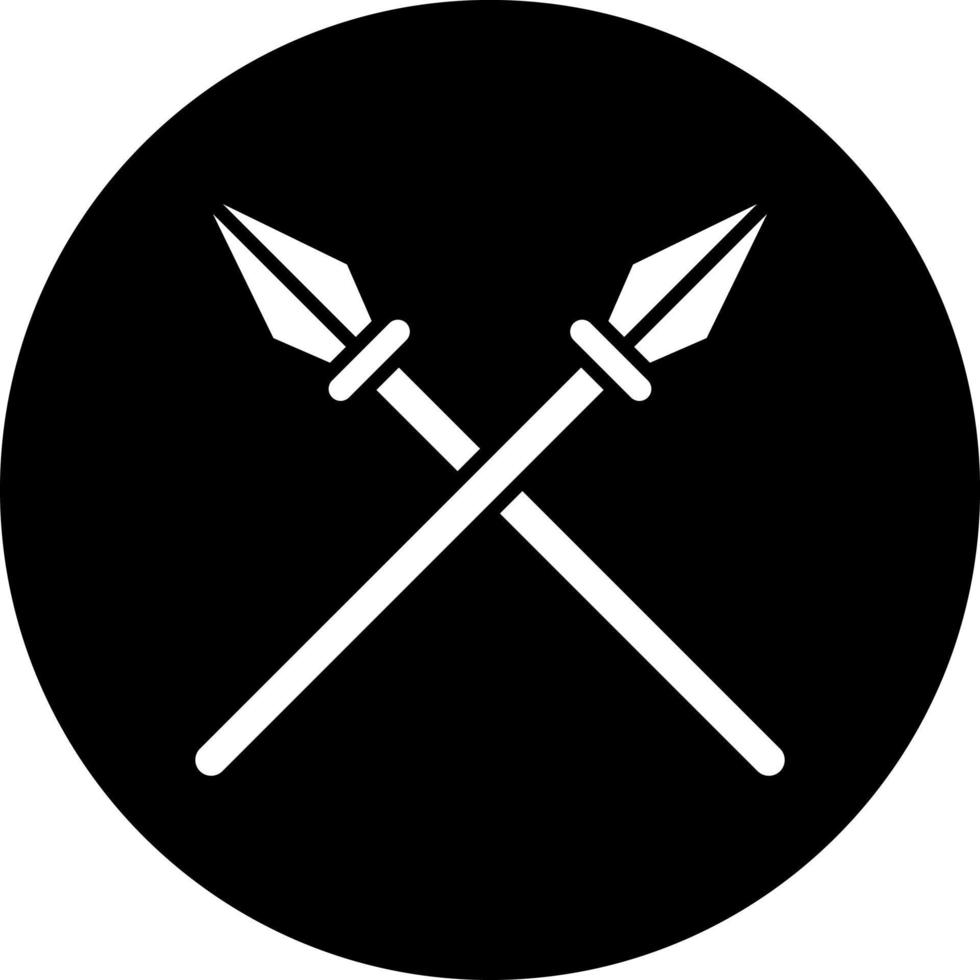Spear Vector Icon Style