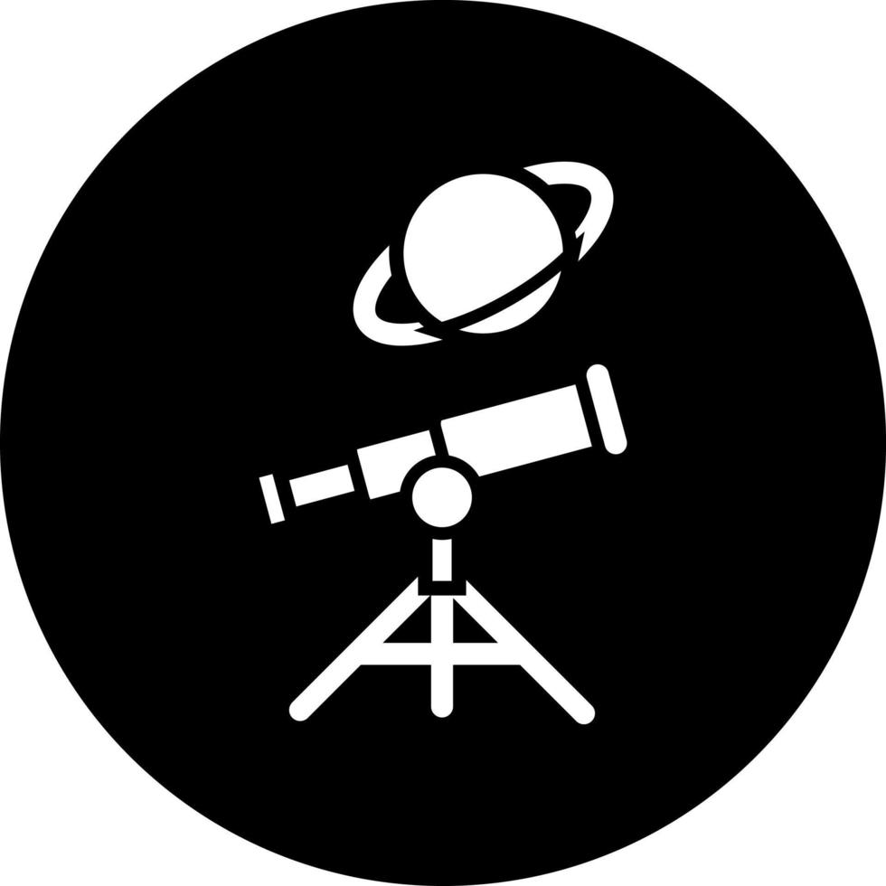 astronomía vector icono estilo