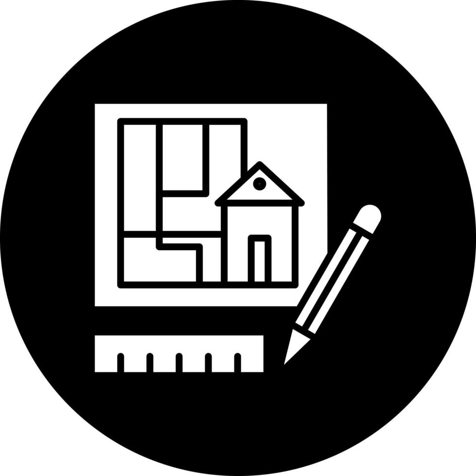 Technical Drawing Vector Icon Style