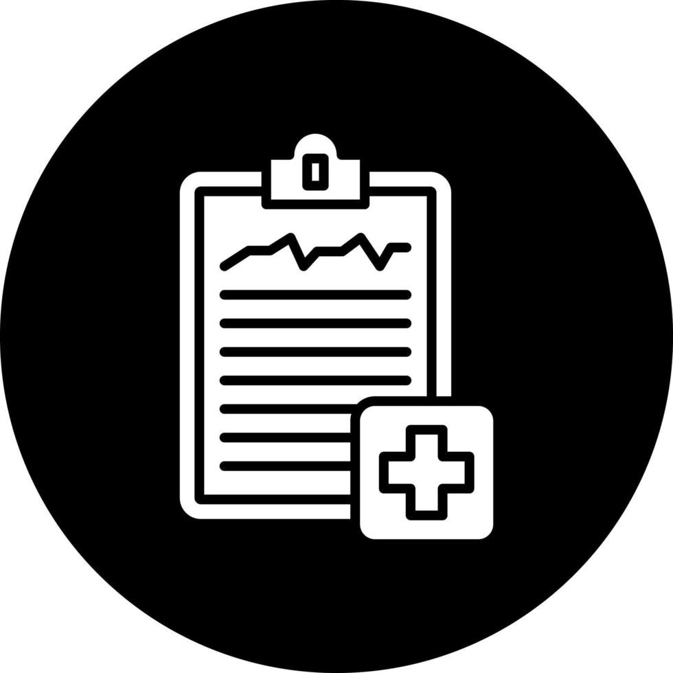 Medical Report Vector Icon Style