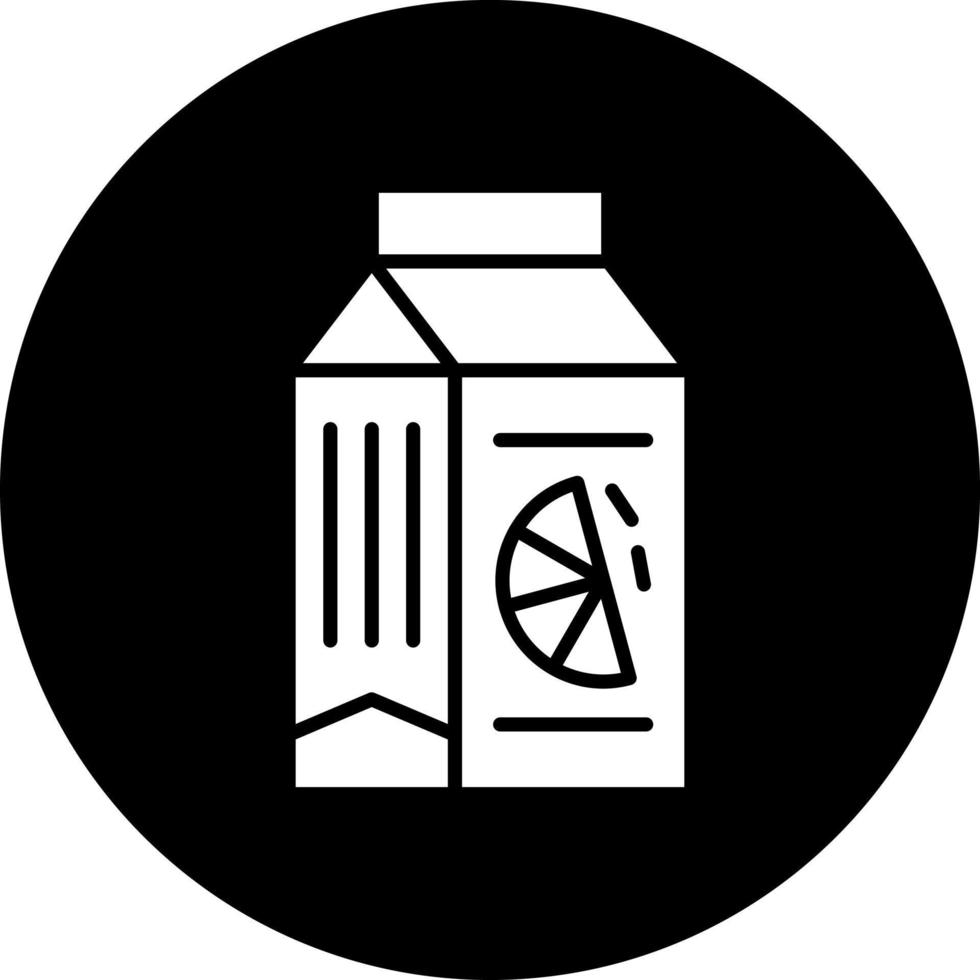 Juice Box Vector Icon Style