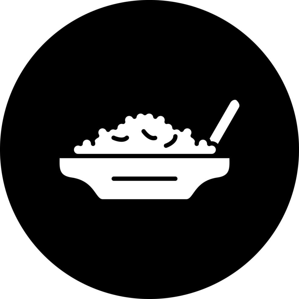 arroz vector icono estilo