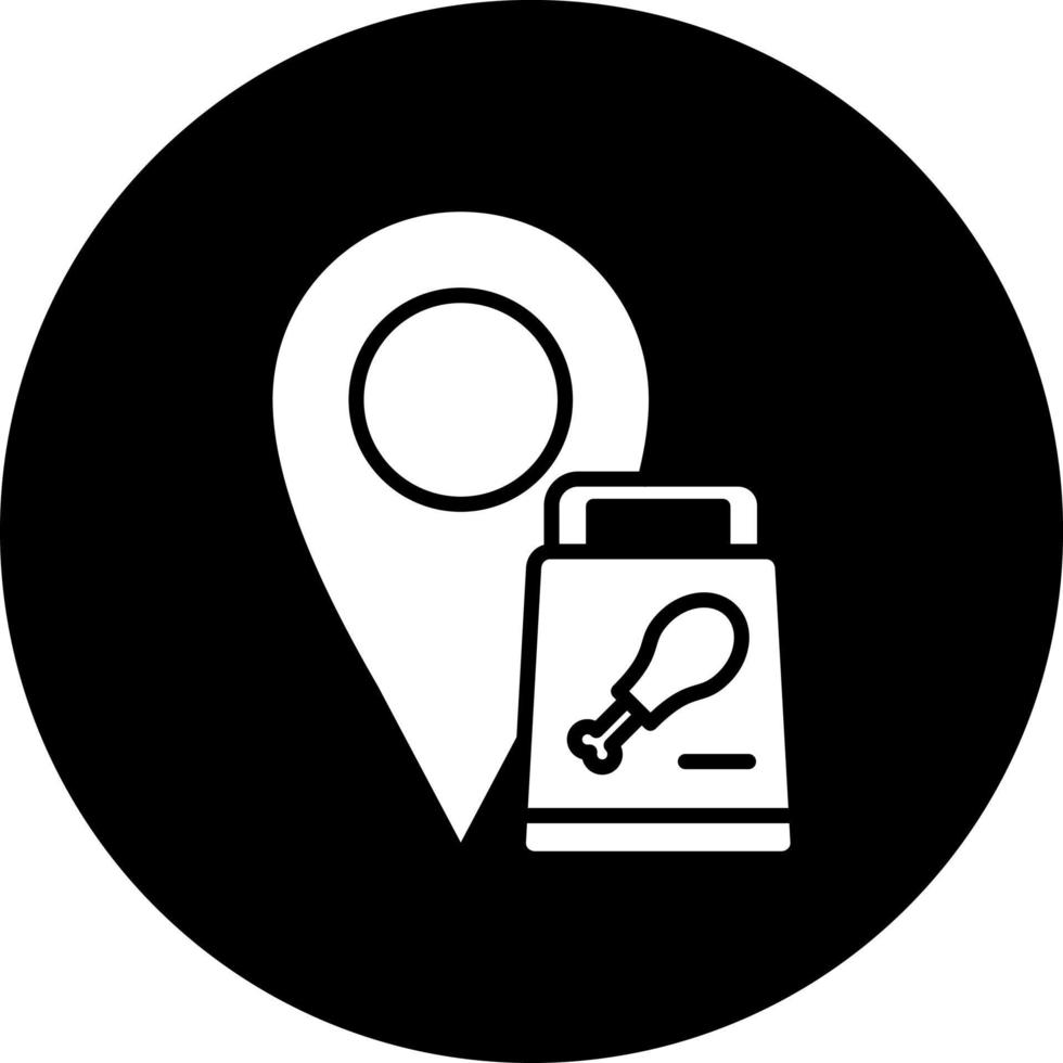 Delivery Location Vector Icon Style