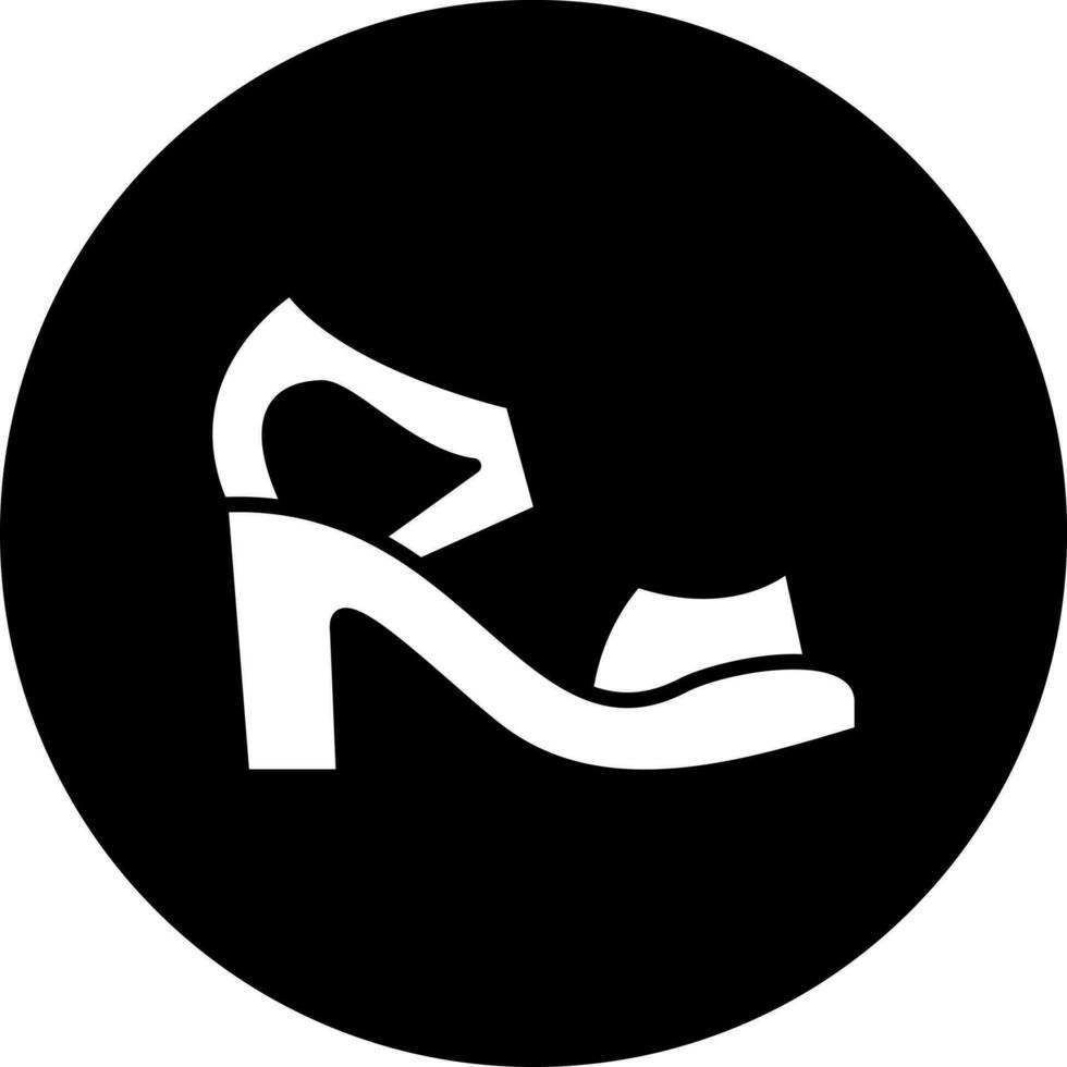sandalia vector icono estilo
