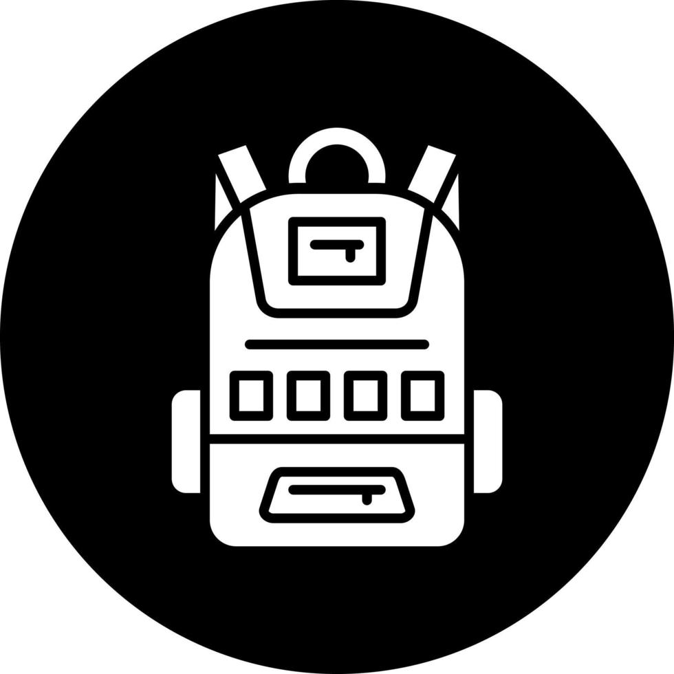 Backpack Vector Icon Style