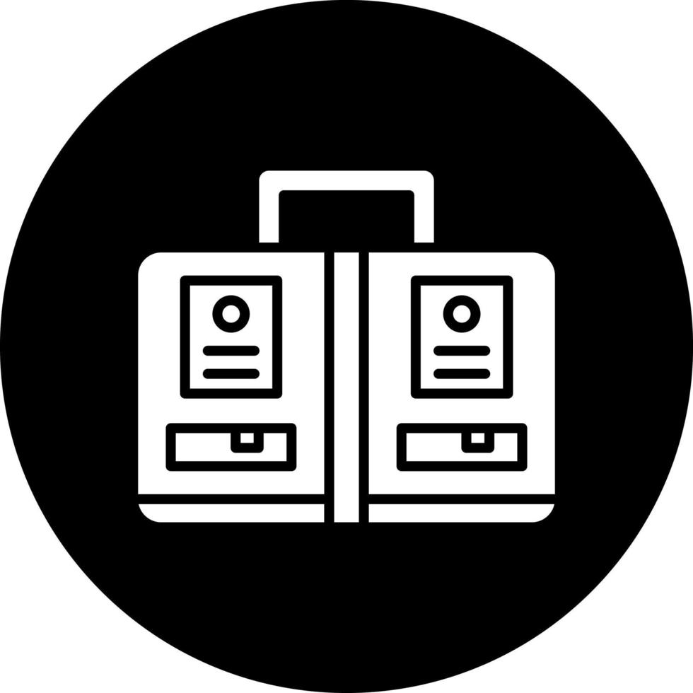 Luggage Vector Icon Style