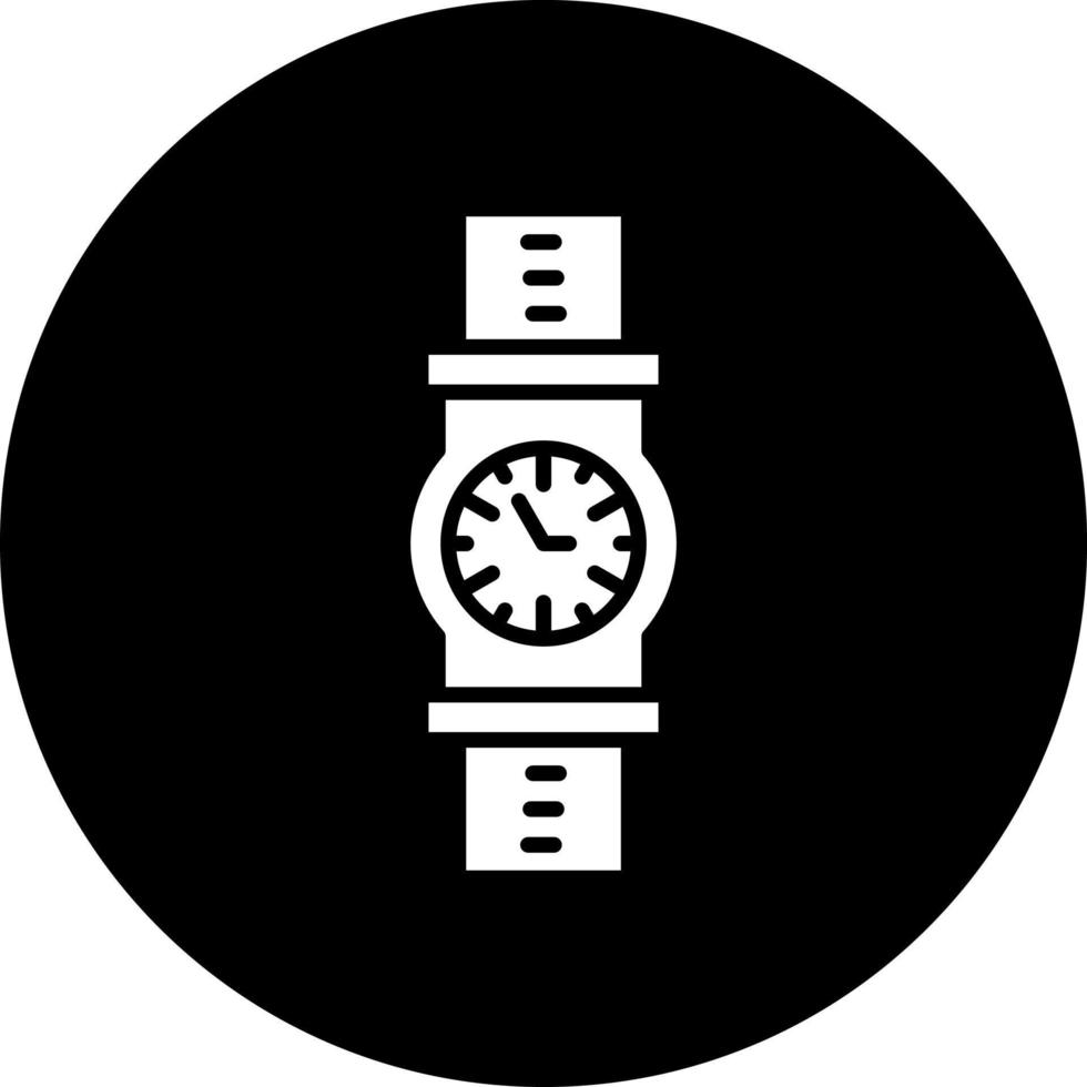 reloj de pulsera vector icono estilo