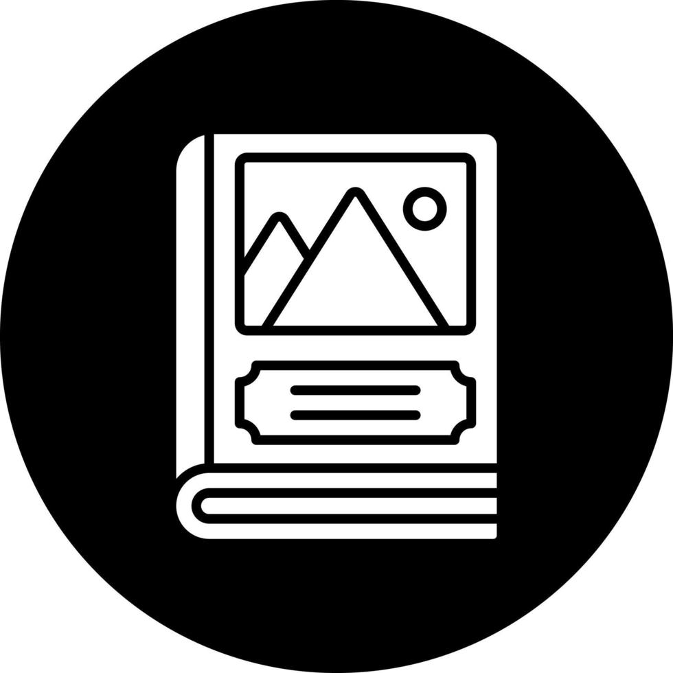 historia libro vector icono estilo