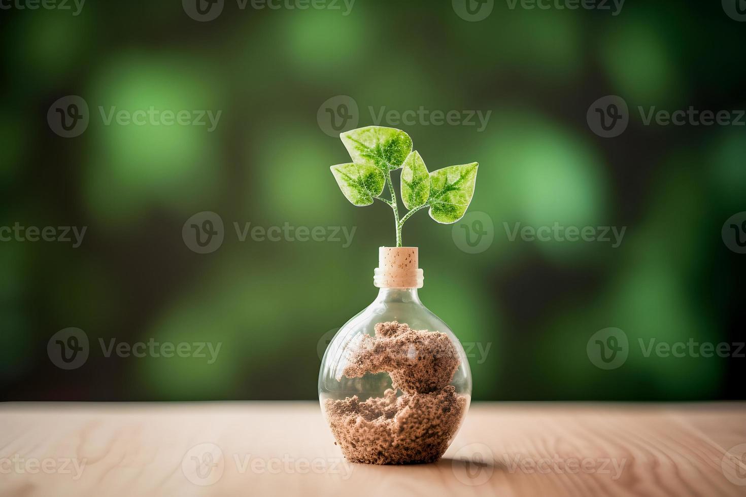 Greening for a Sustainable Future Reducing CO2 Emissions through Renewable Energy for a Healthier Ecology and a Cooler Planet on Earth Day photo