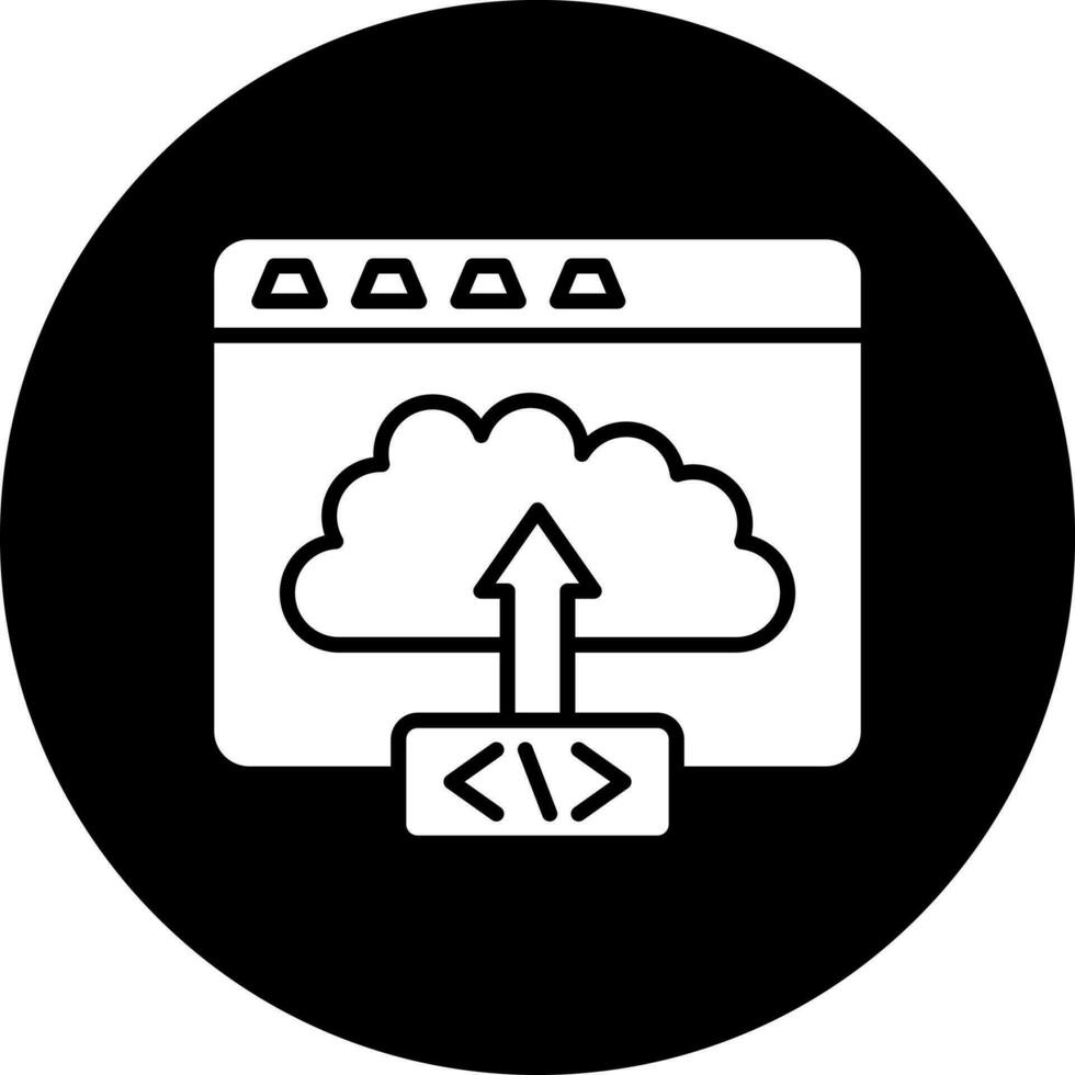 Code Deployment Vector Icon Style