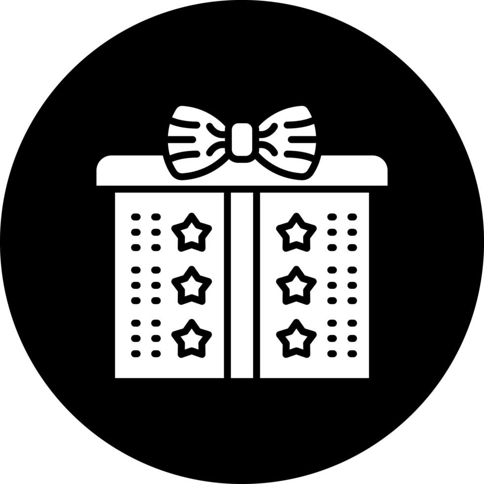 Gift Box Vector Icon Style