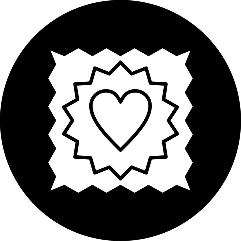 Charity Stamp Vector Icon Style
