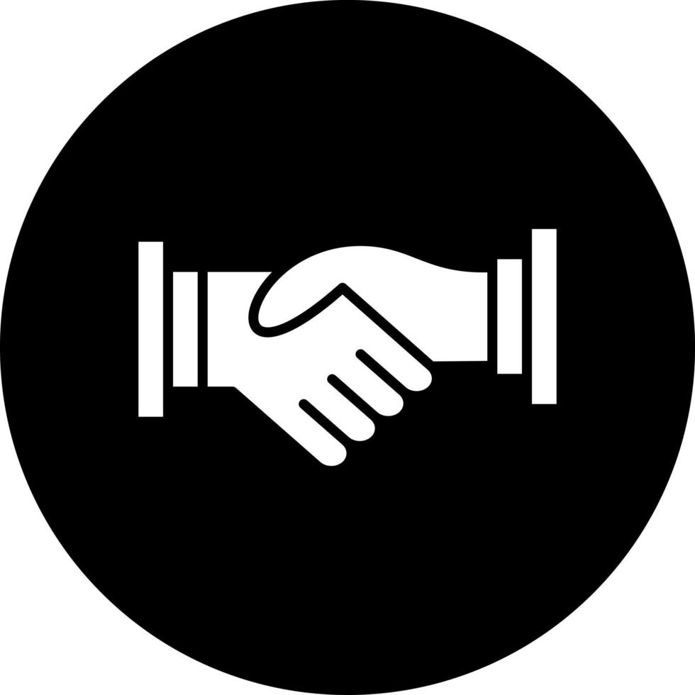 Handshake Vector Icon Style