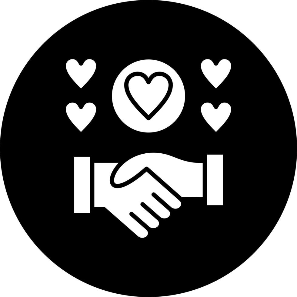 Helping Hand Vector Icon Style