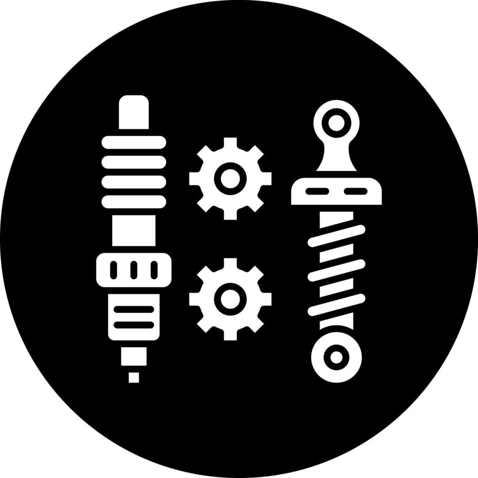 Car Parts Vector Icon Style