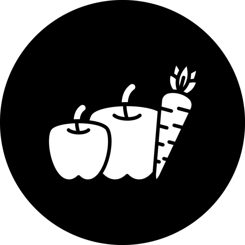 frutas vector icono estilo