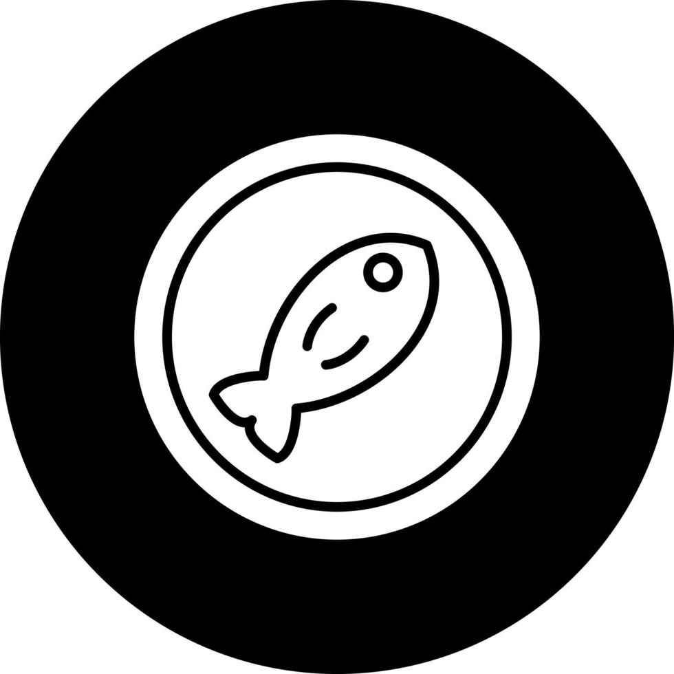 pescado vector icono estilo