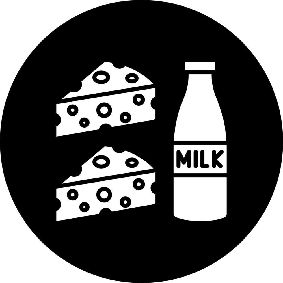 Dairy Vector Icon Style