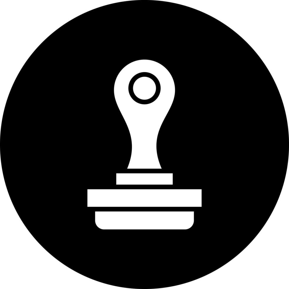 Stamp Vector Icon Style