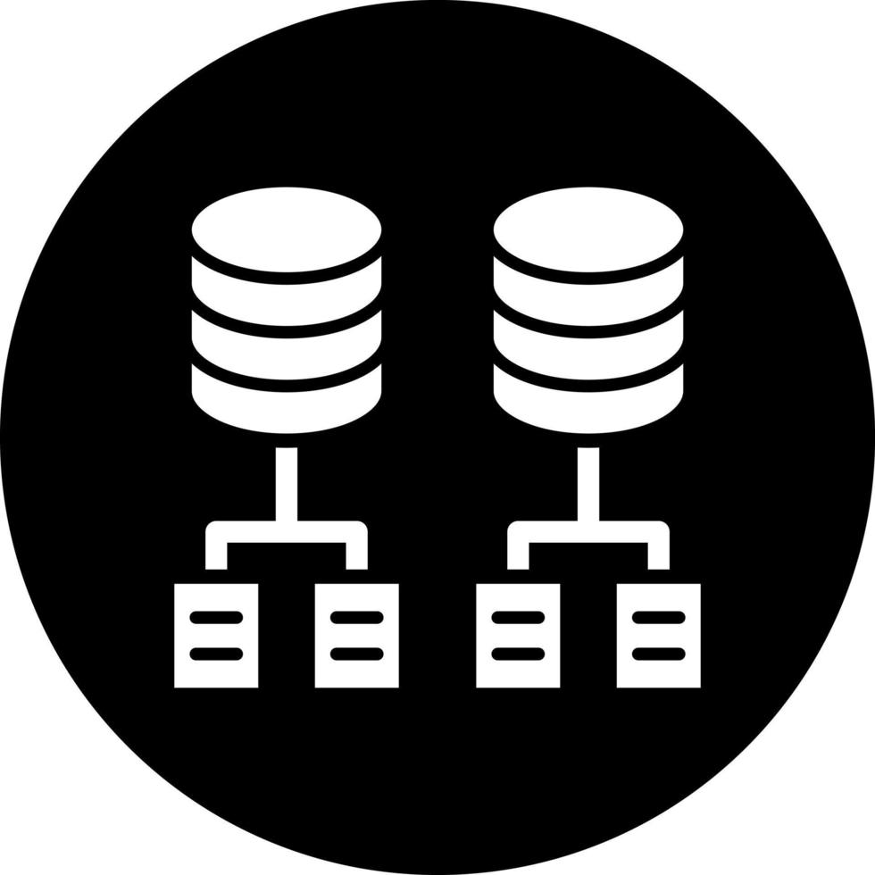 Data Modeling Vector Icon Style