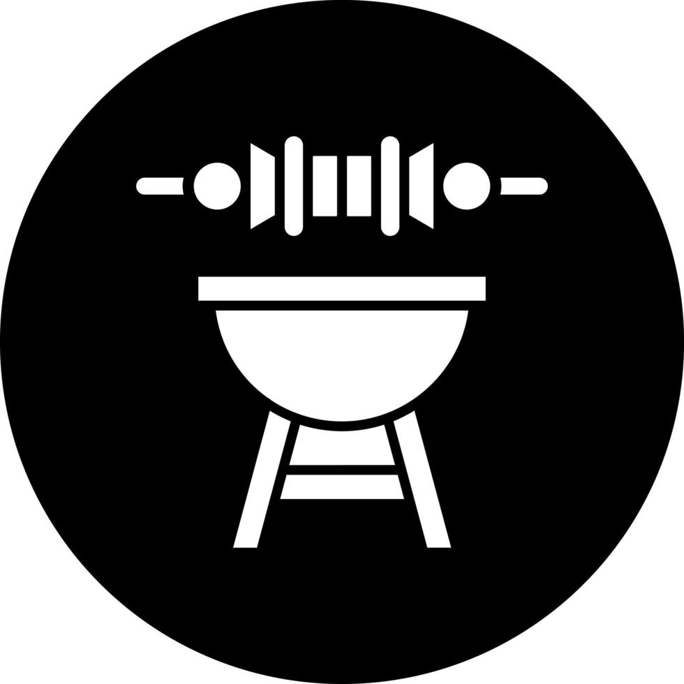 Barbecue Vector Icon Style