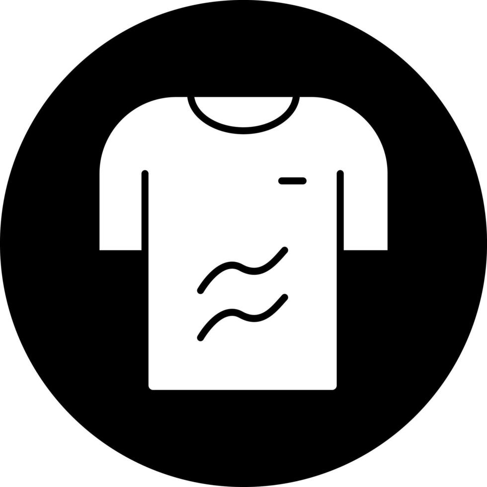 t camisa vector icono estilo