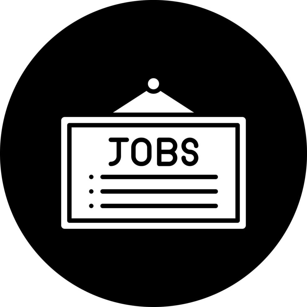 Job Board Vector Icon Style