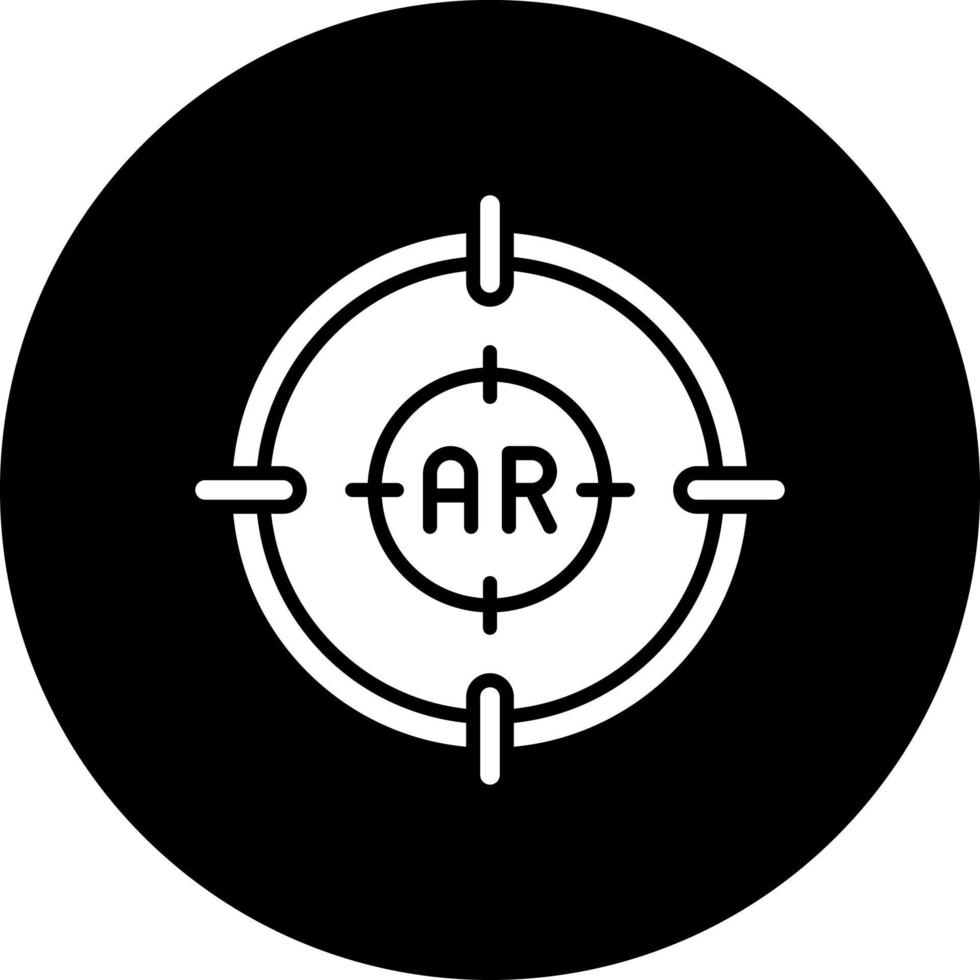 Ar Shooting Vector Icon Style