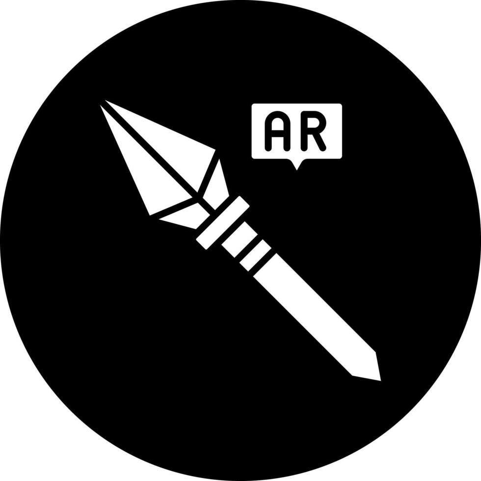 Ar Spear Throwing Vector Icon Style