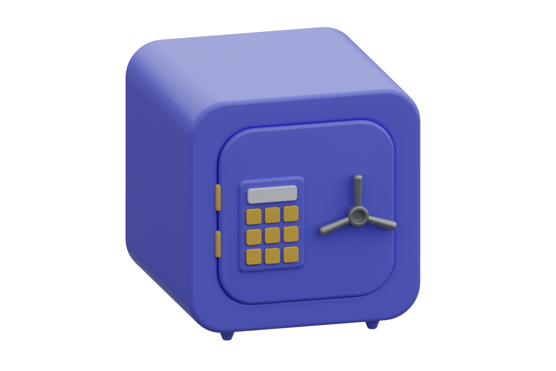 3D safe box icon with security code. 3d render illustration 22618866 PNG