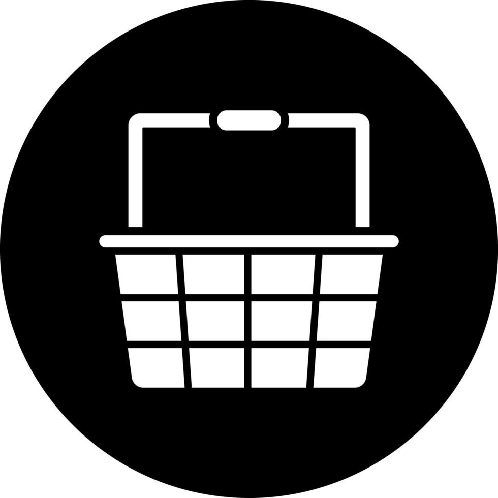Basket Vector Icon Style