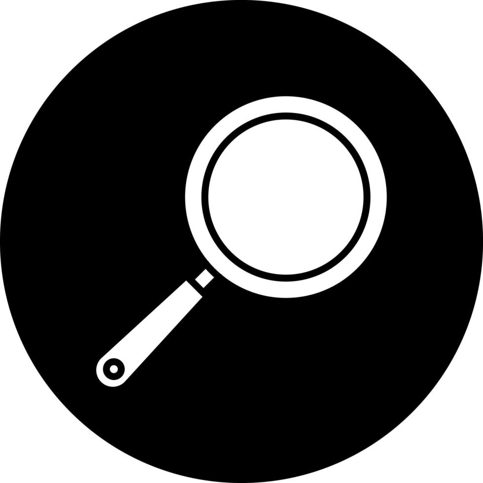 Frying Pan Vector Icon Style