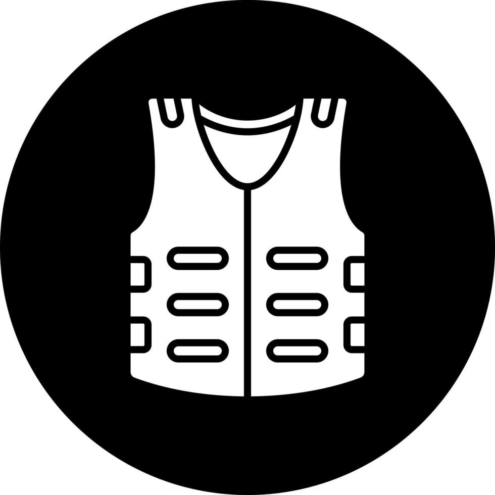 Body Armor Vector Icon Style