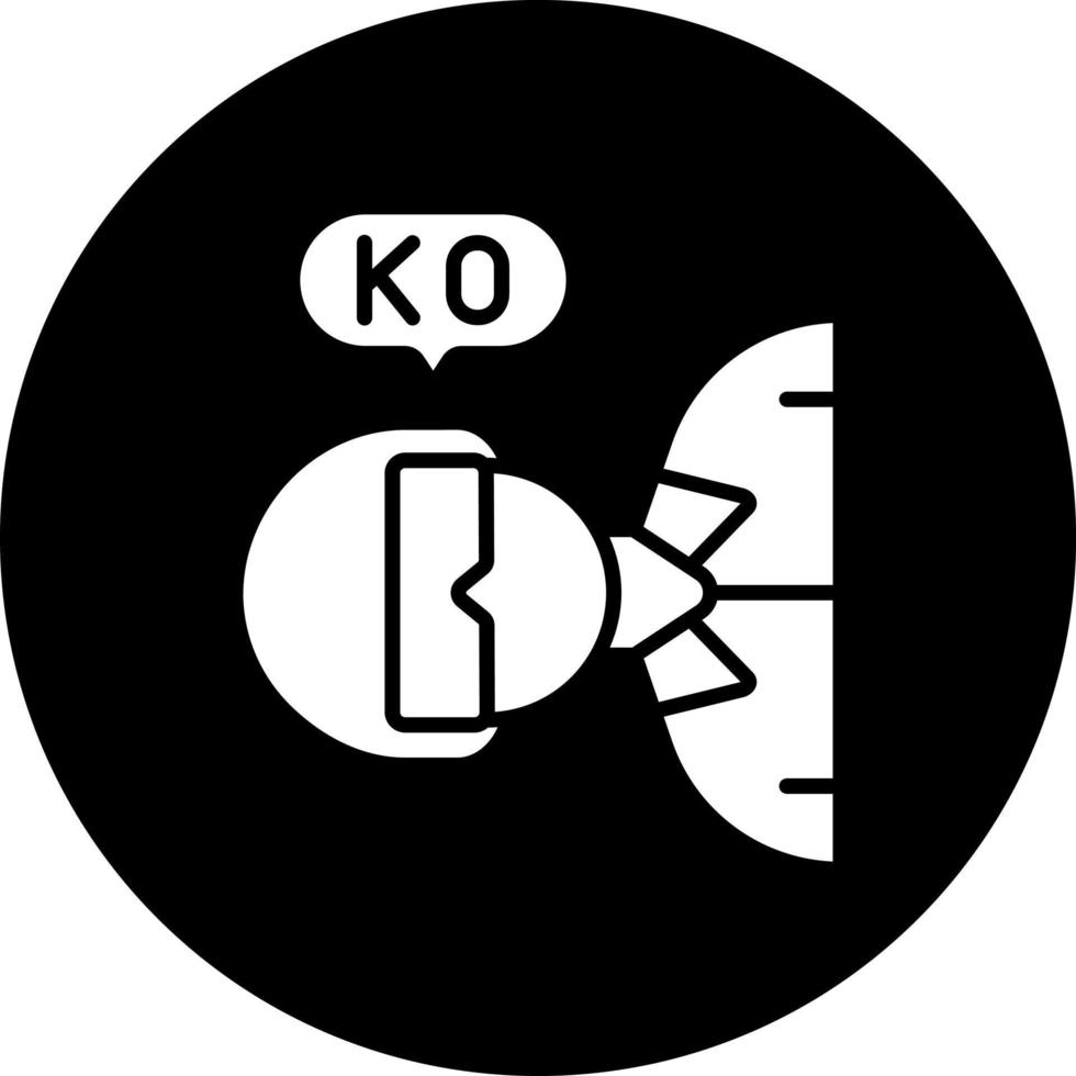 Knocked Out Vector Icon Style