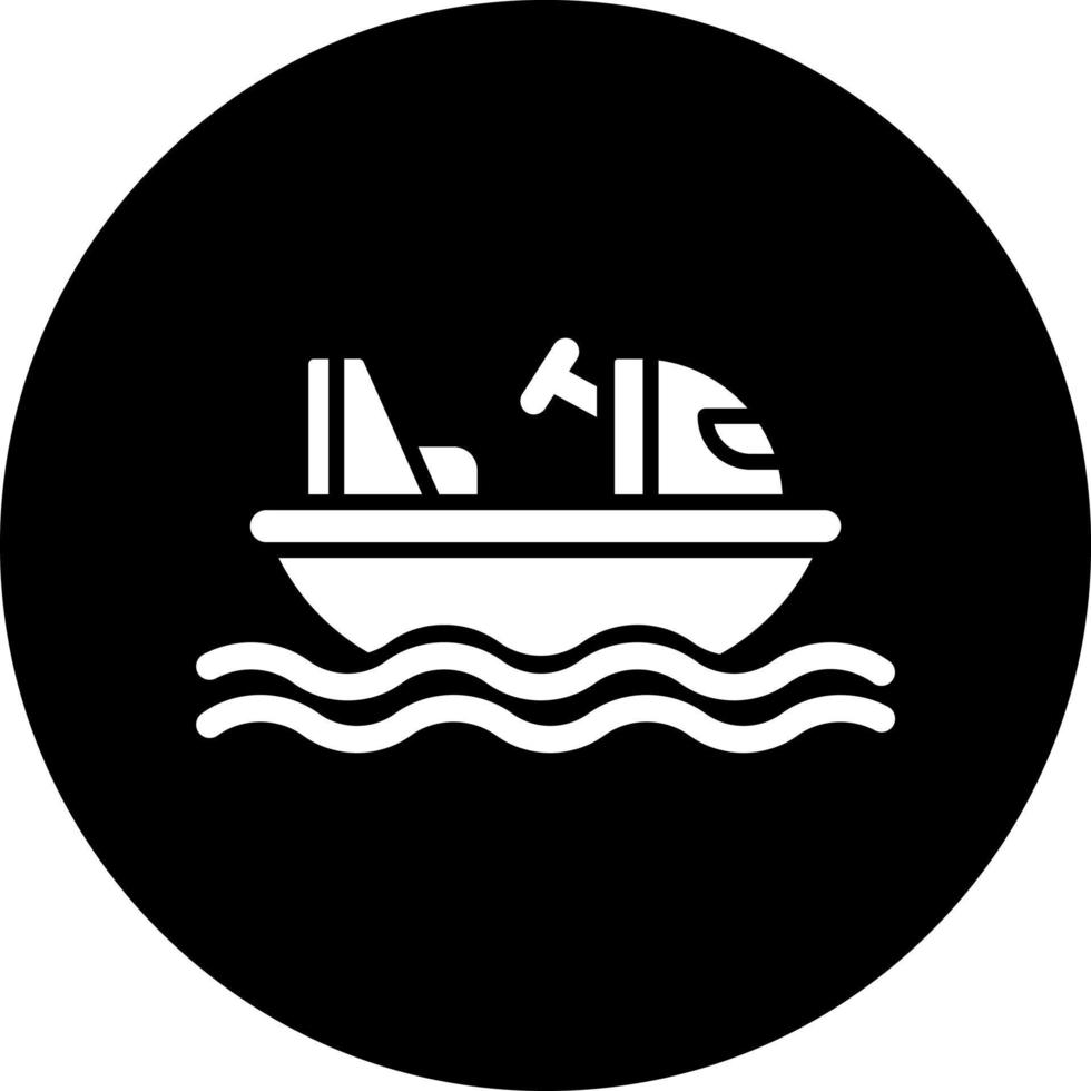 Bumper Boats Vector Icon Style