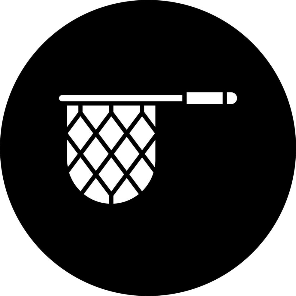 Hand Net Vector Icon Style