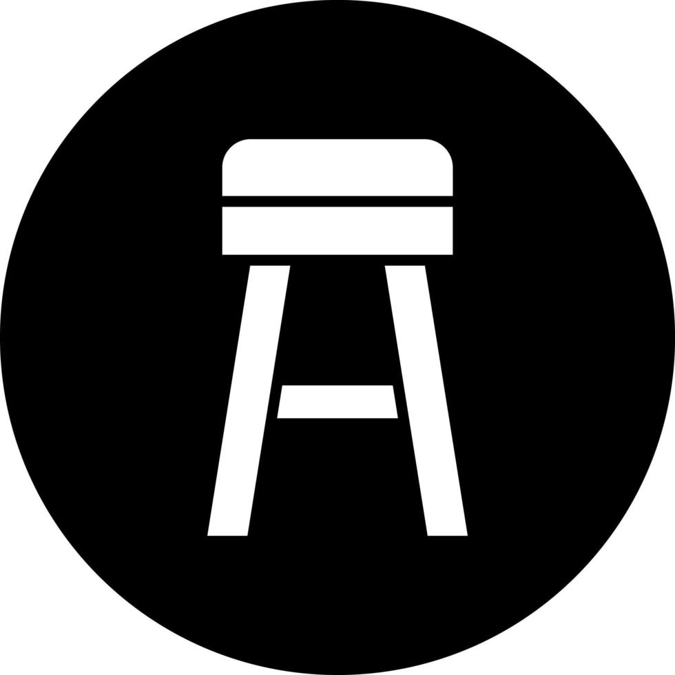 Stool Vector Icon Style