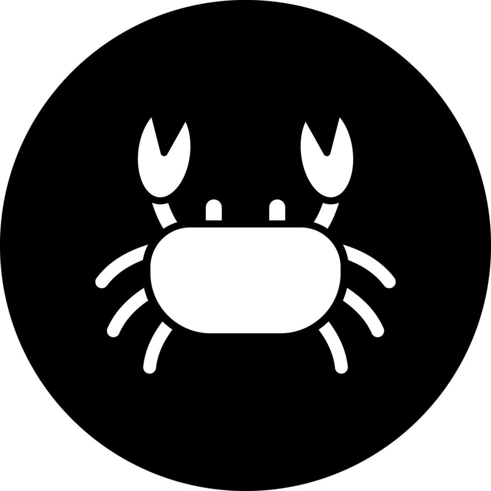 Crab Vector Icon Style