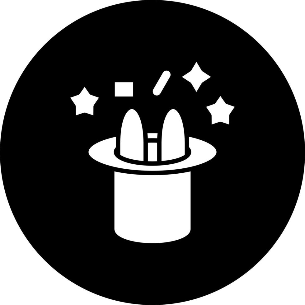 Magic Trick Vector Icon Style