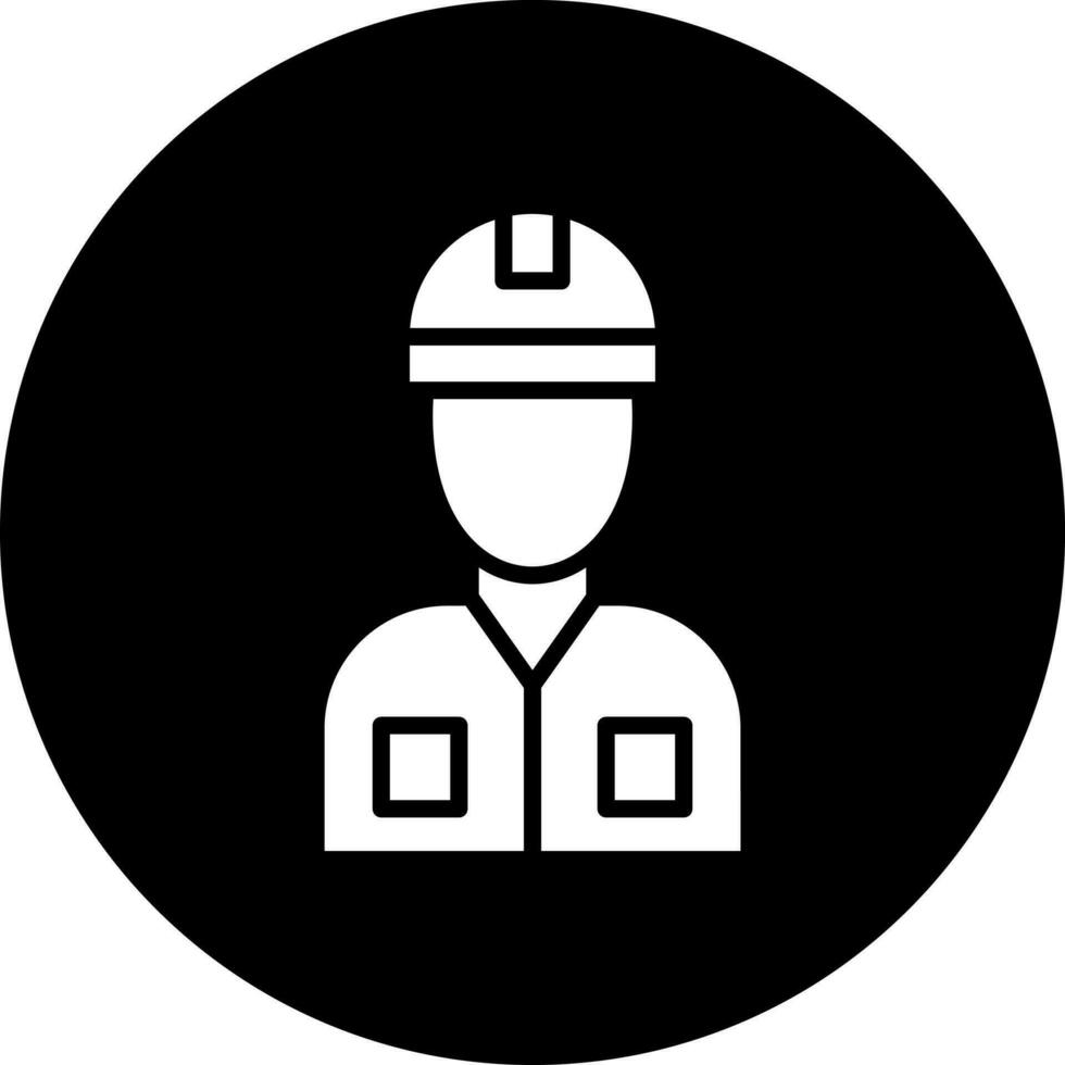 Worker Vector Icon Style