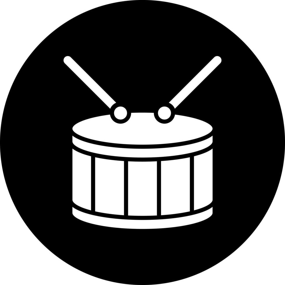 Drum Vector Icon Style