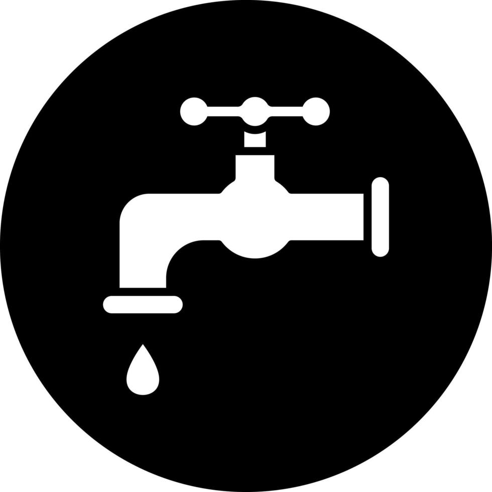 agua grifo vector icono estilo