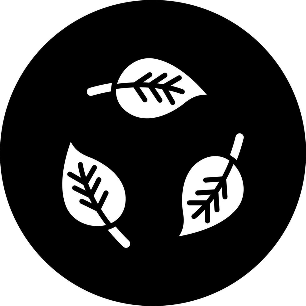 Leaf Recycle Vector Icon Style